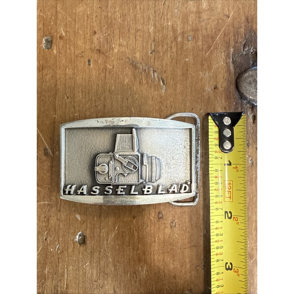 Vintage‎ Jostens Sterling Hasselblad Camera Belt Buckle - Picture 12 of 12